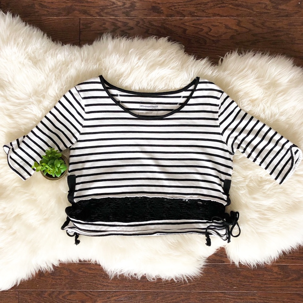 We The Free-Free People Cropped Top Sweate…